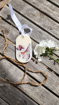 Bouquet rose wax sachet